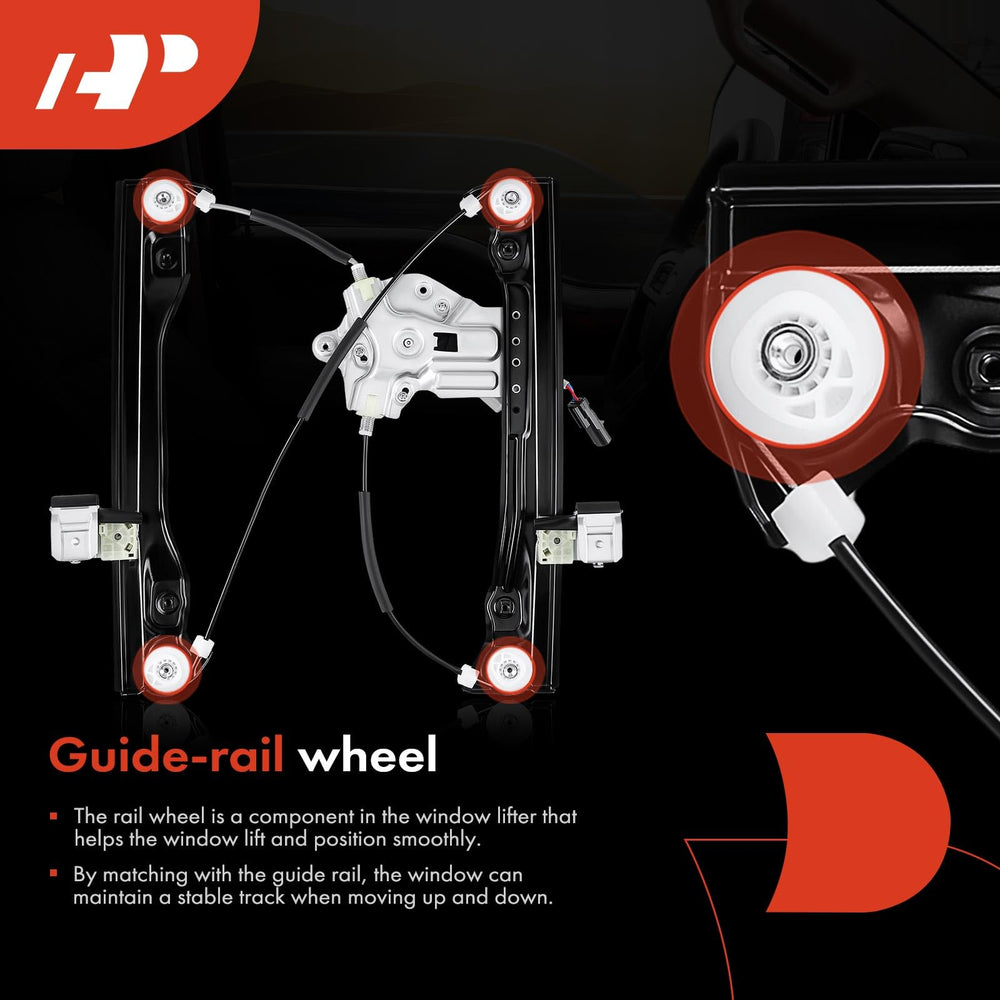 A-Premium precision-engineered components ensure reliable window movement