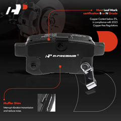 Rear kit for Honda Accord and Acura TSX compatibility.
