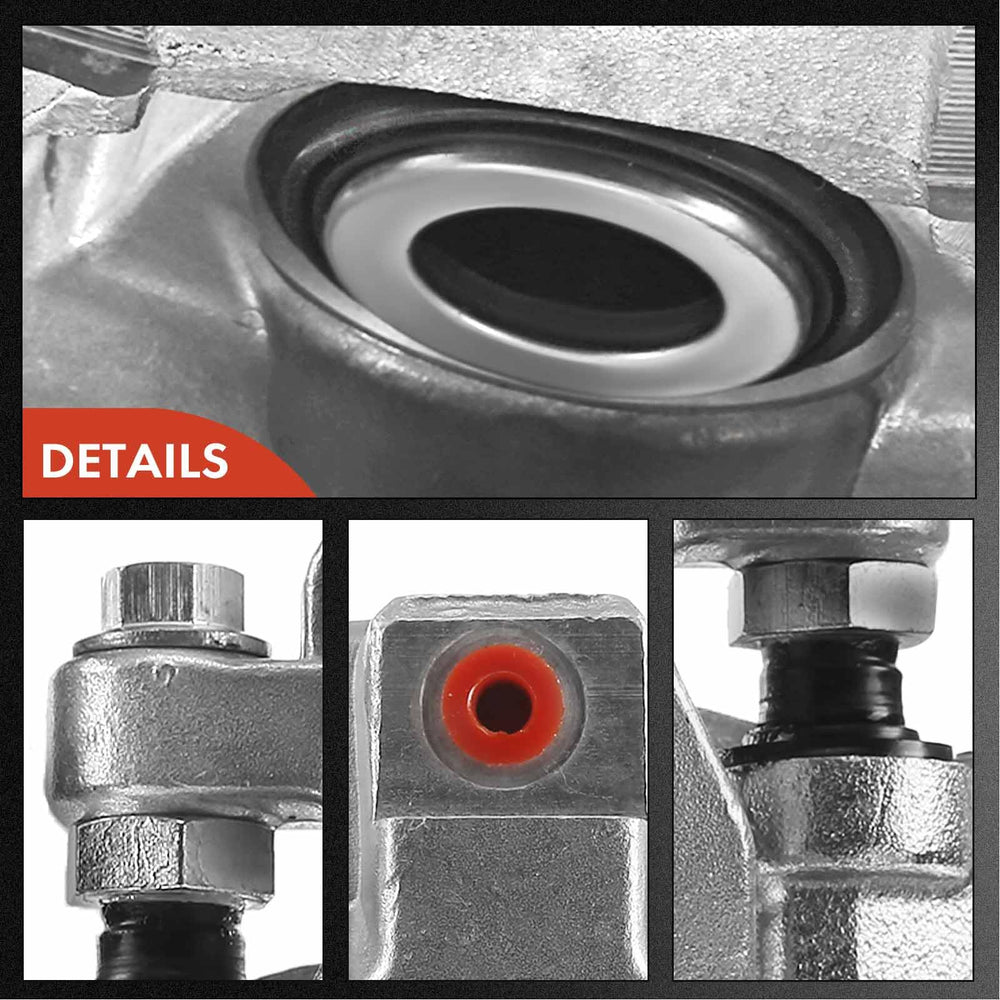 A-Premium rear left caliper on Yukon XL close-up