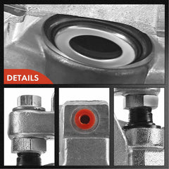 A-Premium rear left caliper on Yukon XL close-up