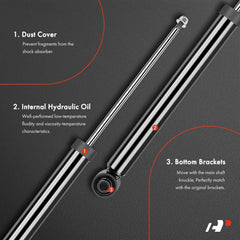 A-Premium rear-pair struts for Mazda 3 provide balanced suspension