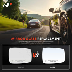 A-Premium replacement mirror glass 68050298aa for Ram 1500