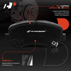 A-Premium rotor close-up highlighting rust-resistant G3000 coating.
