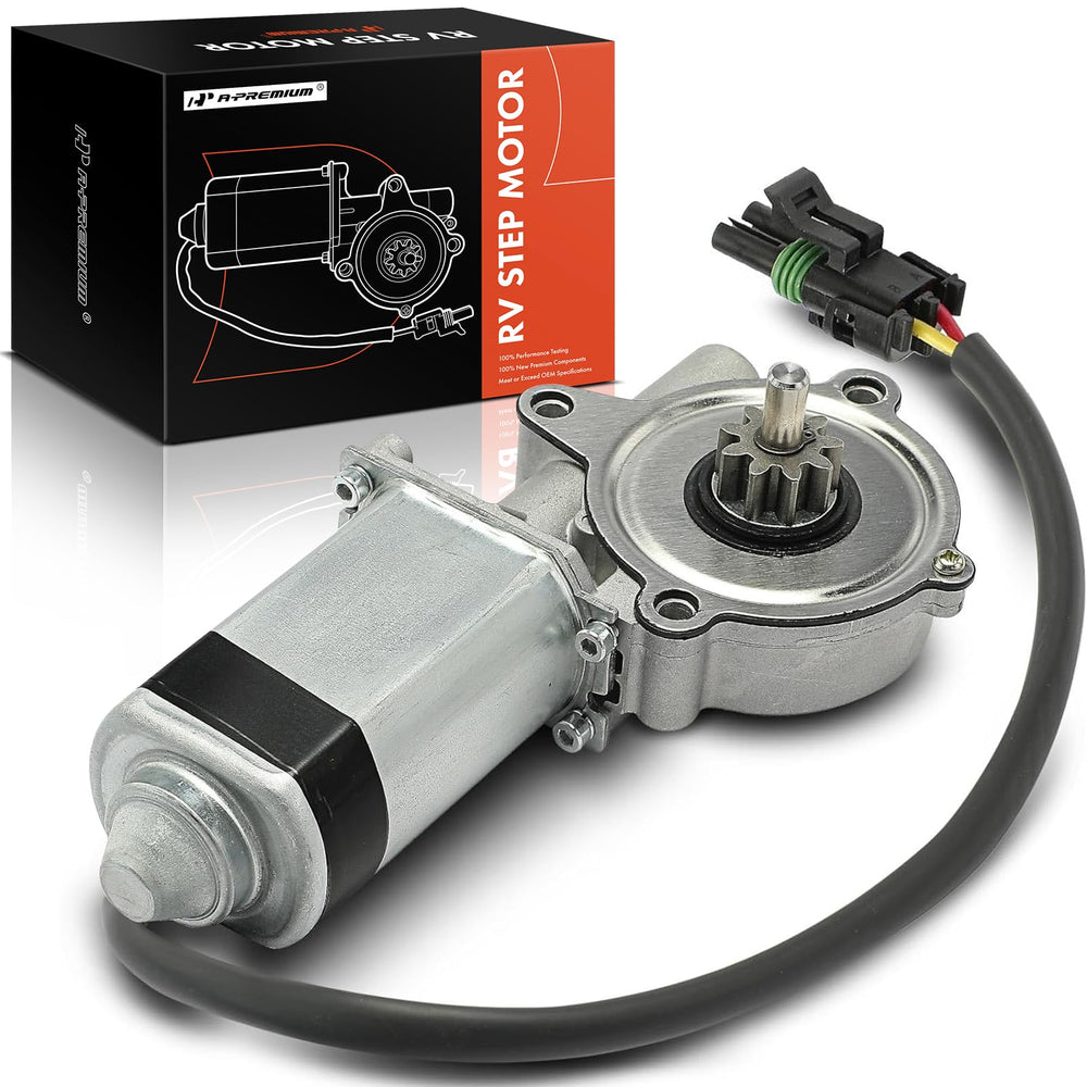 A-Premium RV entry step motor ready for Kwikee compatibility and smooth operation
