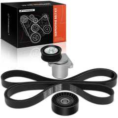 A-Premium serpentine belt drive kit for Ford Focus, front view, enhances engine reliability.