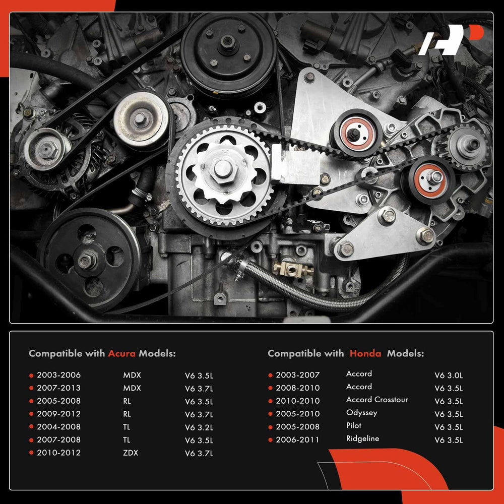 A-Premium belt drive kit idler close-up showing a durable pulley