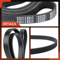 A-Premium belt for GMC P3500 1996 enables flexible GM applications.