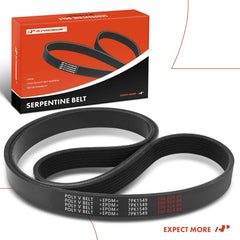 APremium serpentine belt with a one-year unlimited mileage guarantee