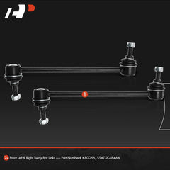 A-Premium stabilizer bar link grease joint ready for reduced friction