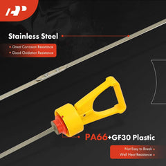 Stainless steel dipstick body from A-Premium for durable readings
