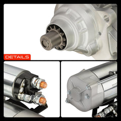 APremium branding on starter motor collar for trust and reliability