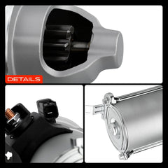 A-Premium installation-ready starter motor suitable for multiple Honda and Acura models.