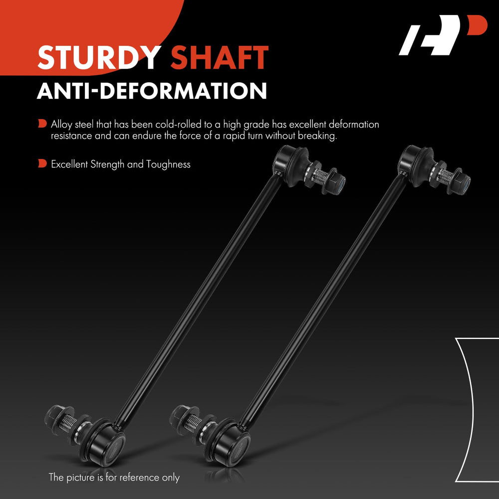 A-Premium sway bar link steel rod detail for durability.