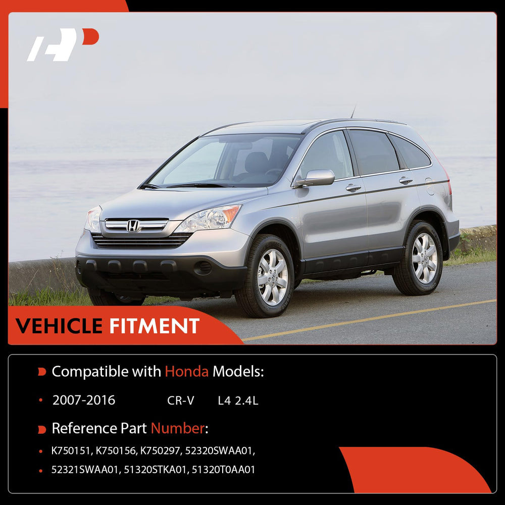 APremium sway bar end links rear view enhances stability on rough roads.