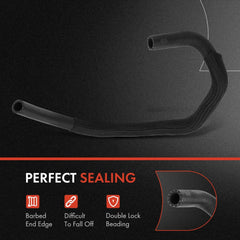 A-Premium hose with synthetic coating resists wear during long drives.