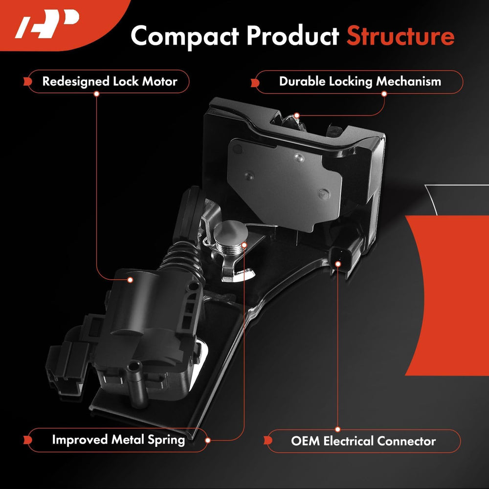 A-Premium tailgate latch assembly ready for secure rear hatch operation.