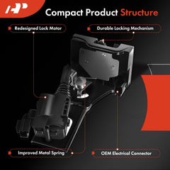 A-Premium tailgate latch assembly ready for secure rear hatch operation.