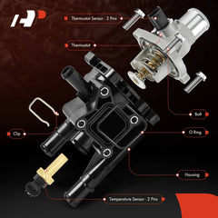 A-Premium thermostat housing with sensor for Cruze Limited 2016 1.8L — durable design