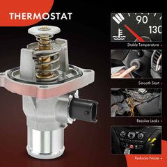 A-Premium thermostat housing close-up showing precise machining