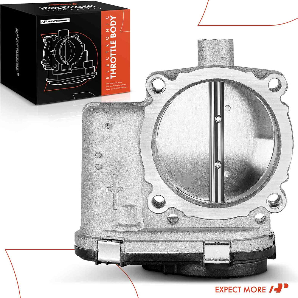 A-Premium throttle body installed in a vehicle for real-world fit.