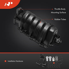 A-Premium V6 3.8L upper intake manifold side view showing compact design.