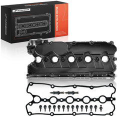 A-Premium valve cover front view for precise VW 2.5L fit