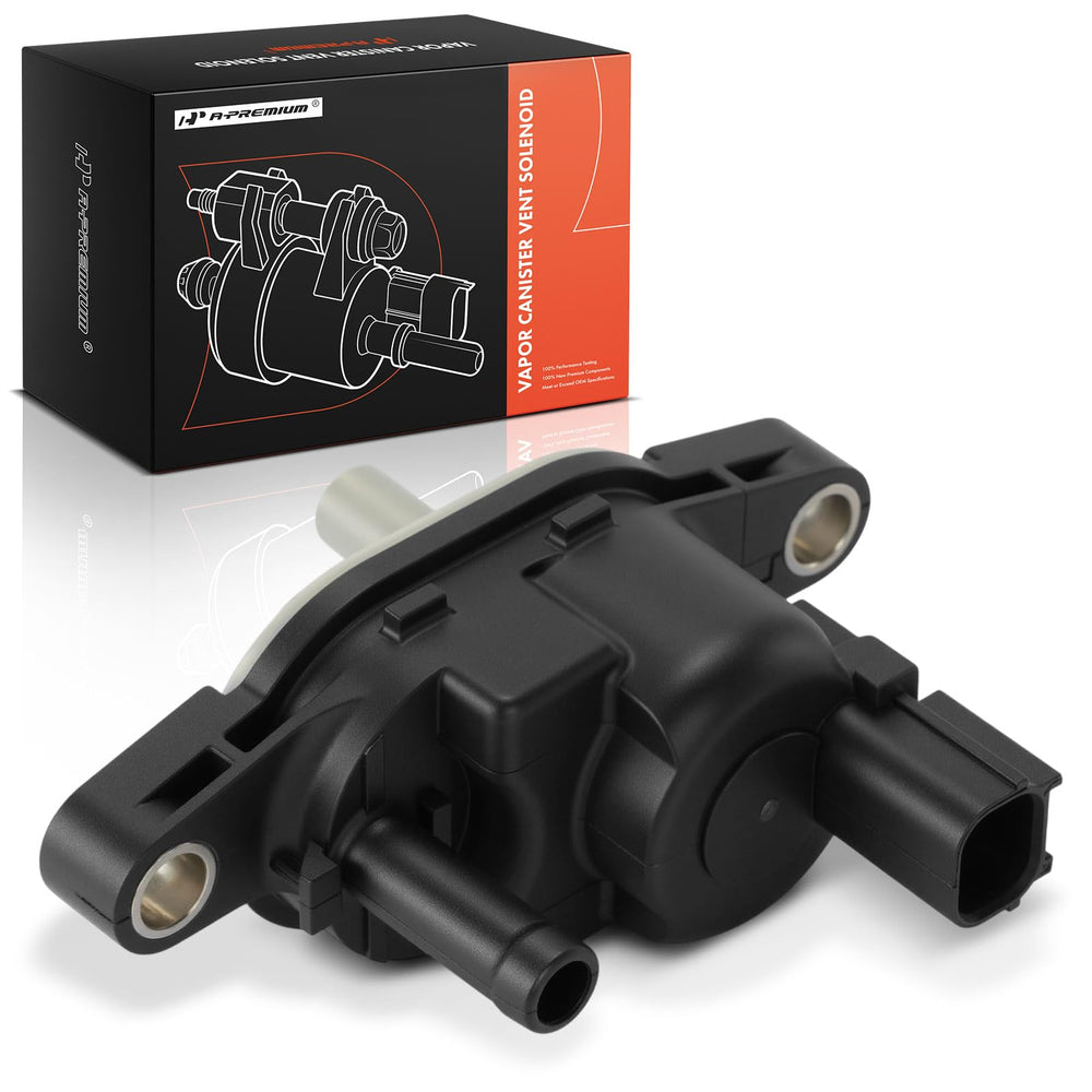 A-Premium vapor purge valve on Honda Civic engine bay improves emission control