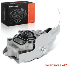 Install-ready A-Premium VTEC solenoid spool valve with included gasket and switch.