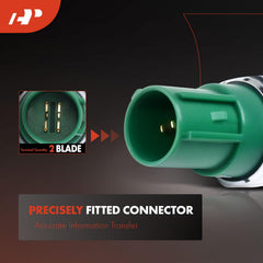 A-Premium VVT switch in black finish, corrosion-resistant and durable.