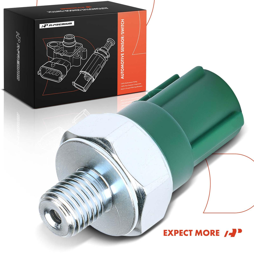 A-Premium VVT switch label and terminal details, clear specification reference.