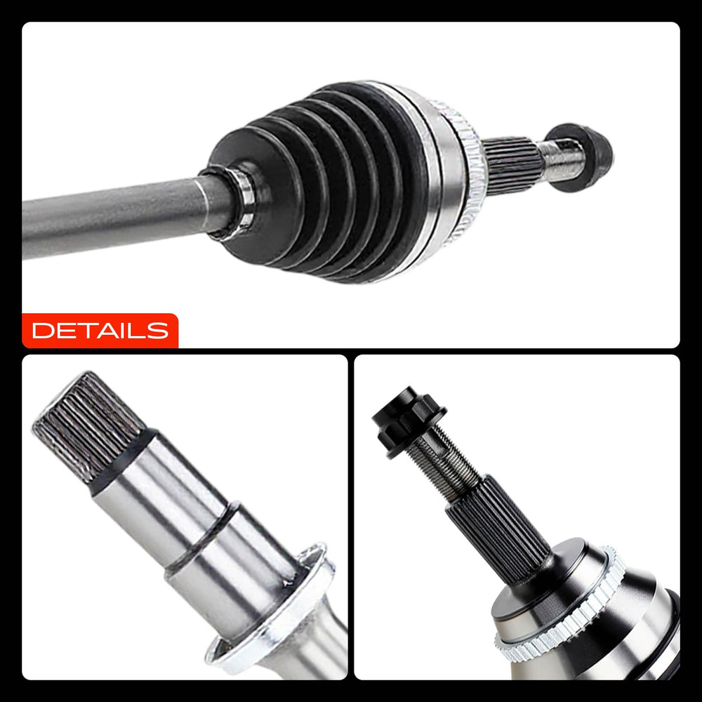 A-Premium CV drive axle warranty badge indicating coverage