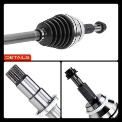 A-Premium CV drive axle warranty badge indicating coverage