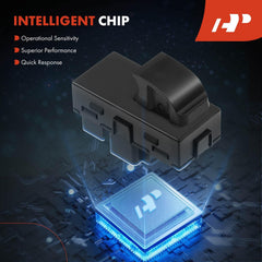 A-Premium window switch compatible with Chevrolet Silverado models for replacement.