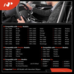 A-Premium wiper and headlight dimmer control enables quick one-handed operation