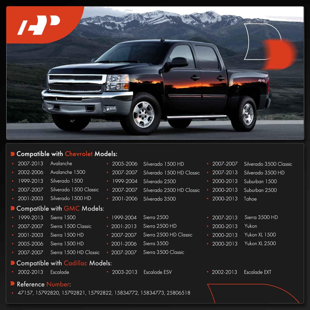 A-Premium Y-junction installed on a Silverado illustrates seamless fit.
