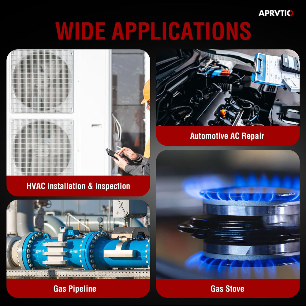 Aprvtio ALD-200 versatile for HVAC and automotive A/C leak detection