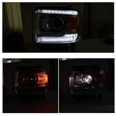 APSVE waterproof seal headlight with silicone vents for weather resistance
