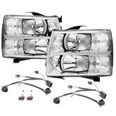 APSVE headlights assembly front left for Silverado enhances night visibility
