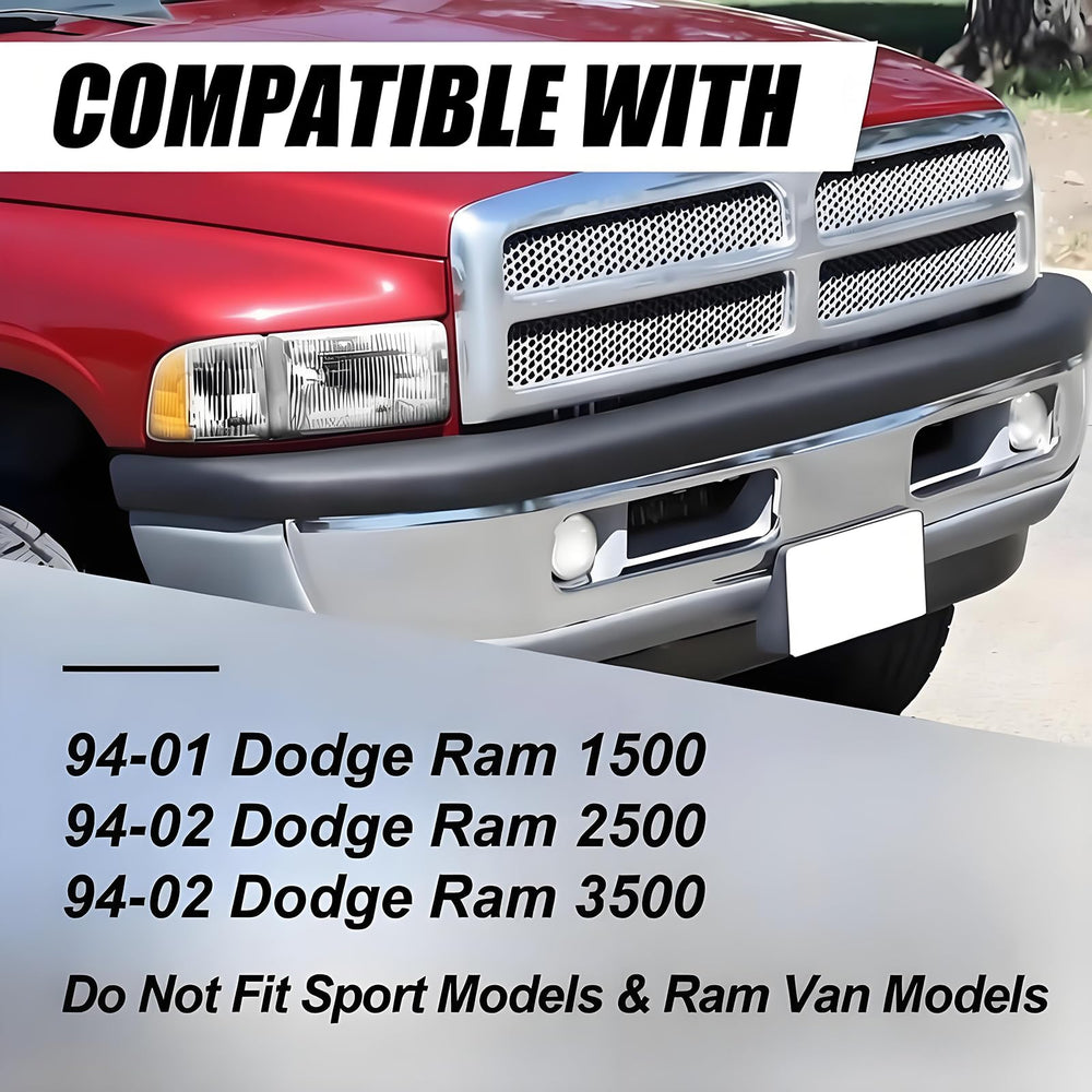 APSVE passenger-side headlight assembly for Dodge Ram 1500 provides clear illumination