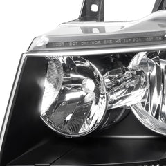 APSVE Suburban 1500 front right headlight improves night driving in all weather