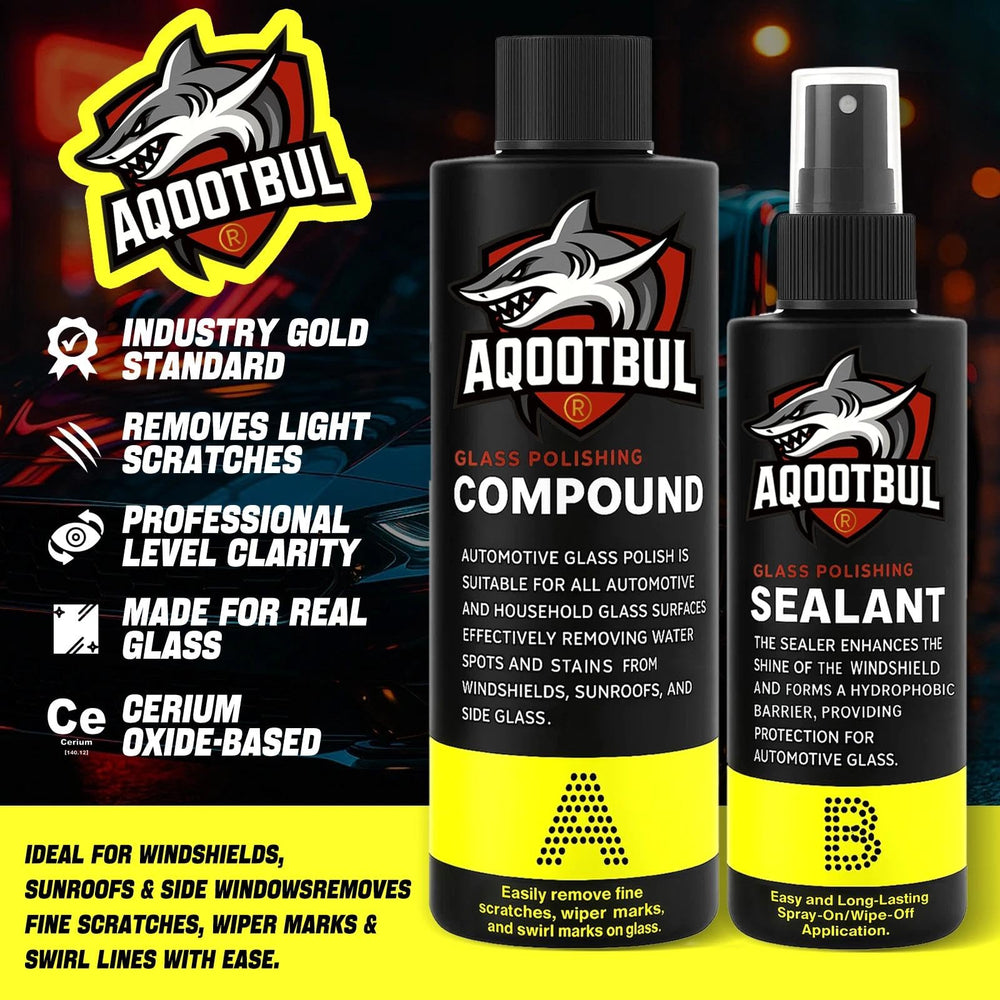aqootbul manual polishing tool for precise glass restoration