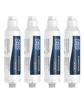 AQUA CREST RV filter with NSF-certified label visible for trusted filtration.