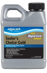 Aqua Mix Sealer's Choice Gold bottle pint shown for premium stone protection