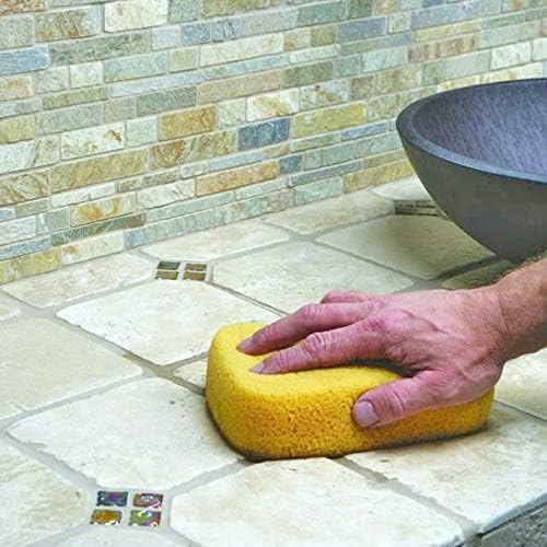 Closeup of Aqua Mix Sealer's Choice Gold on natural stone surface