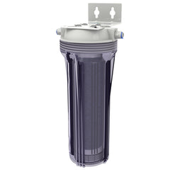 Aquatic Life DI resin canister with clear view for quick status checks.