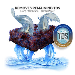 Aquatic Life DI resin reusable cartridge lowers long-term filtration costs.