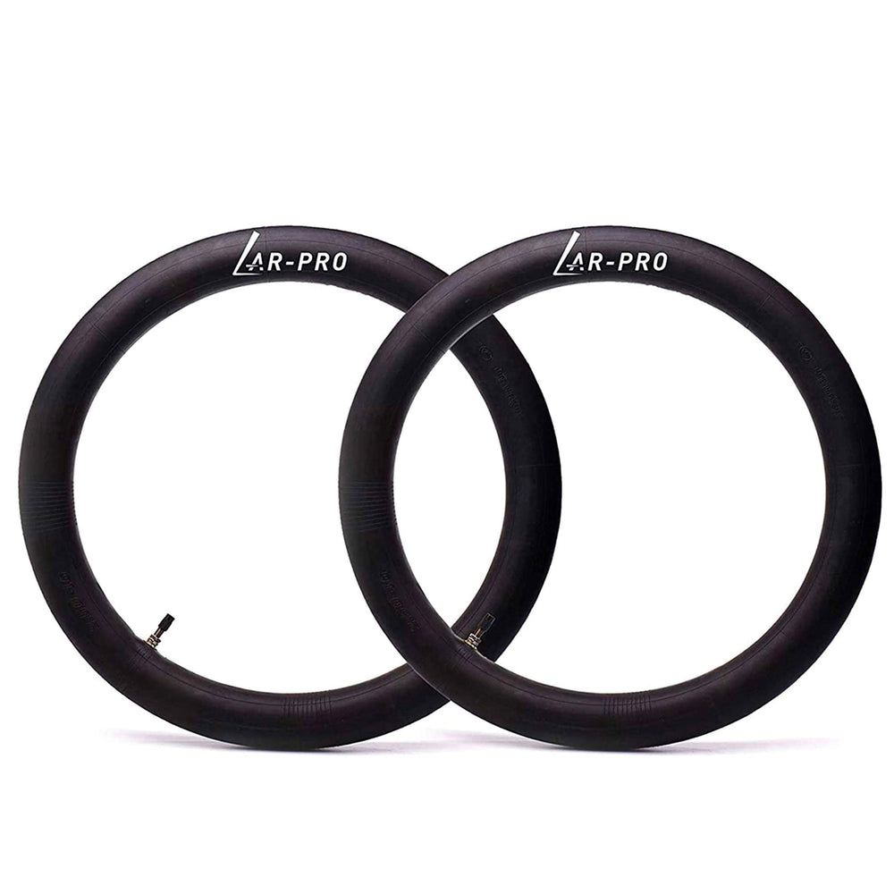 AR-PRO 2.25/2.50-16 inner tubes in a two-pack for off-road motorcycles, reliable replacement.