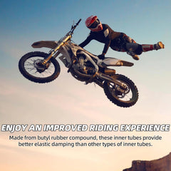 AR-PRO 3.00-14 puncture-seal technology helps prevent sudden deflation during rides.