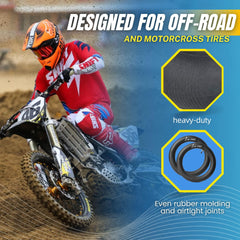 AR-PRO 3mm-thick butyl inner tube enhances durability and airtight performance.