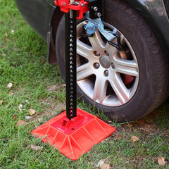 AR-PRO bright red jack accessory improves visibility on the trail
